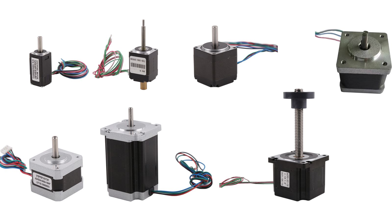 Selection of stepper motors in1